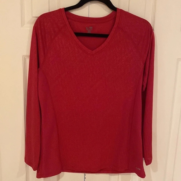 Champion longsleeved athletic textured yoga  top - Picture 10 of 11